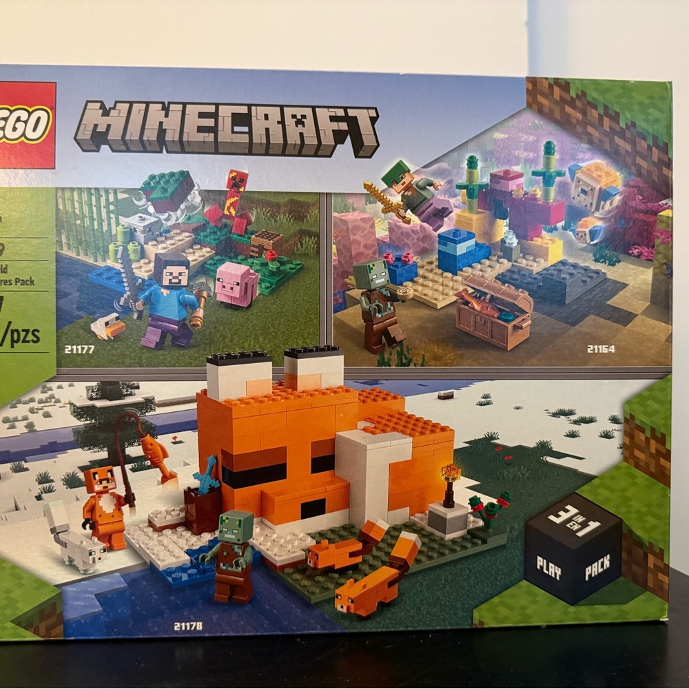 LEGO Minecraft (66779) Overworld Adventures Pack - 357 pcs